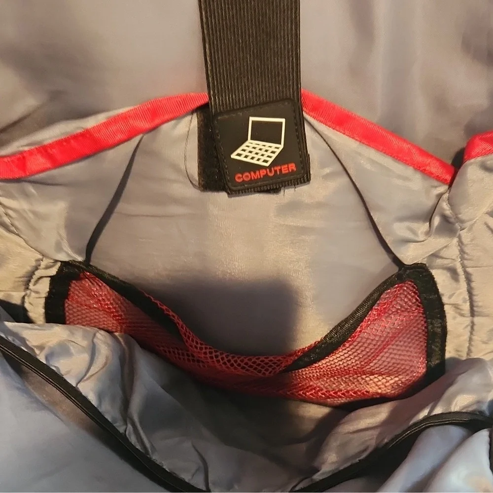 Shrradoo Padded Black Nylon Solid Laptop Backpack with Computer Compartment